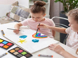 140Pcs Art Supplies Kit with Wooden Case, Drawing Painting Set Includes Colored Pencils, Oil 85998406