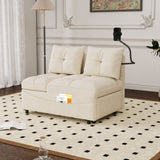 1 versatile foldable sofa bed in 3 lengths, modern sofa sofa sofa velvet pull-out bed, loveseat sofa W1825P246362