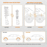 Coilovers Shocks Kits For Honda Civic 2006 2007 2008 2009 2010 2011 FA5 FG Strut 36238673 61468319