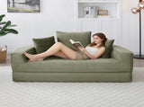 Convertible sofa couch bed,multi-functional,circular bed,adjustable Futon sofa ,No Assembly W2677P388982