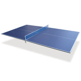 9ft Blue Mid-Size Ping Pong Conversion Top Foldable & Portable Table Tennis Table Top for Indoor 16177027