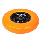 ZUN 16" Tool Car PU Solid Foaming Wheel Yellow 18948104