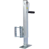 Heavy Duty Trailer Jack, Fixed Mount Jack w/Drop Leg, 28.6 in. of Lift, Max Load 2,500 Lbs 95055305