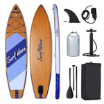 ZUN Inflatable Stand Up Paddle Board 11'x34"x6" With Accessories W1440P190998