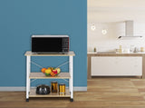 Baker's Rack 3-Tier Kitchen Utility Microwave Oven Stand Storage Cart Workstation Shelf 92413090