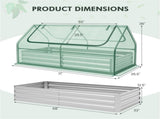 Mini garden bed green 51048729