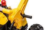 ZUN Ride on Excavator, 12V Battery Powered Construction Vehicles for Kids, Front Loader with Horn, 2 W1629P149049