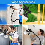 ZUN 650w hvlp electric spray paint gun , 4.9ft air hose, 3 patterns, easy to clean, suitable for 14213611