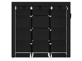 67" Portable Closet Organizer Wardrobe Storage Organizer with 10 Shelves Quick and Easy to Assemble 39192486