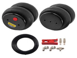 2x Universal Air Springs 2600lbs Air Fitting Line fit for GMC Silverado 1500 38477417