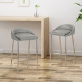 ZUN COUNTER STOOL 2pcs/set 63450.00GRY