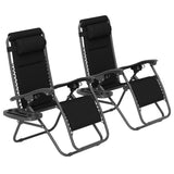 ZUN Folding Lounge Chairs / beach chair 85781993