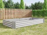 Raised Garden Bed Outdoor, 631ft , Metal Raised Rectangle Planter Beds for Plants, Vegetables, and 57393936