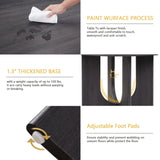 47.3" Round Dining Set with 4 Upholstered Dining Chairs, Modern Round Dining Table Set for 4, 21351538