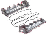 2PCS Red Aluminum Valve Covers Replacement for Ford F-150 F-250 F-350 Explorer Expedition Mustang 32779234