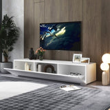 Modern Entertainment Center with Storage Media Console for Living Room W331P251043
