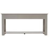 ZUN Console Table/Sofa Table with Storage Drawers and Bottom Shelf for Entryway Hallway 56860059