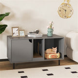 Gray Cat Litter Box Enclosure 89634177