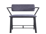 Cargo Gray Fabric & Gunmetal Finish Counter Height Chair B2726P448752