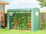 Garden Bed with Mini Greenhouse 62256797