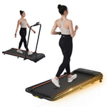 ZUN NEW Folding Walking Pad Under Desk Treadmill for Home Office -2.5HP Walking Treadmill With Incline 58557487