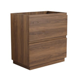 30" Bathroom Vanities without Sink, Modern Undermount Bathroom Sink Cabinet with Double drawer, W1972P188248