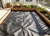 4 x 100FT Weed Barrier Landscape Fabric, Heavy Duty Woven PP Weed Control Fabric, Geotextile Ground 97202665