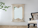 21.5" x 59" Full Length Mirror with Solid Wood Frame, Floor Mirror for Living Room Bedroom Entryway W2078135185
