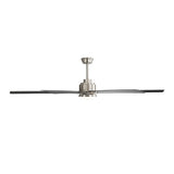 ZUN 66 Inch Large Ceiling Fan With Dimmable Led Light 8 ABS Blades Smart Remote Control Reversible DC W882P146893