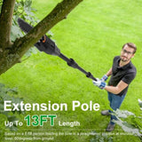 Cordless Pole Saw, 7.4ft Adjustable Length Chainsaw with 775W Motor , 2x 3000mAh 46875571