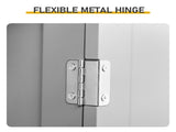2-Drawer 2-Cabinet-Door Vertical-Grain MDF Painted Bathroom Cabinet 23.62*11.81*43.31in Grey 90972557