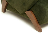 Lounge chair, accent chair, 28.15-inch Velvet Fabric Decorative Sofa, with Four Birch Legs, Suitable W2901P463303