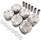 6* Pistons & Rings Set STD 22mm 84mm for BMW 335i 435i 535i X3 X4 X5 X6 N55B30A 11257587914 21309972