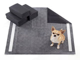 150 Pack Charcoal Dog Pee Pads 24"x24", 6-Layer Ultra Absorbent Pet Training Pads with Odor Control 62229265