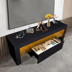 ZUN TV stand with Storage 43 inch LED Modern TV Media Console Entertainment Center with Drawer TV W162594684