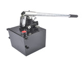 Double Acting Hydraulic Piston Hand Pump with Valve 2.7 CID 5 Quart 3600 PSI 3/8" NPT 83325411