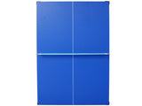 5-in-1 Multi-Game Table - Billiards, Push Hockey, Foosball, Ping Pong, and Basketball brown /blue 17255780