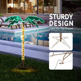 4ft 189 Lights 31V 6W Coconut Tree Lights Garden Tree Lights Decoration 29321369