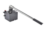 Double Acting Hydraulic Hand Pump, 3600 PSI & 1.5 CID, Hand Operated Hydraulic Pump with 5 Quart 45183422
