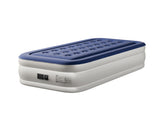 Twin Air Mattress with Built-in Pump, 18in Raised Comfort Blow up Mattress, Double Chamber Airbed, 83667549