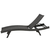 SALEM PE WICKER CHAISE LOUNGE 52005.00GRY