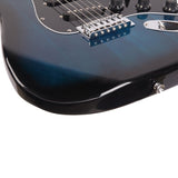 GST Stylish Electric Guitar Kit with Black Pickguard Dark Blue 90403068