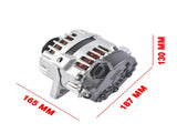 150A 12V Clockwise Alternator with 6-Groove Pulley Fits for 2016-2021 Hyundai Tucson Sport Utility 67159166