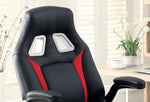 ZUN Stylish Office Chair Upholstered 1pc Comfort Adjustable Chair Relax Gaming Office Chair Work Black B011104807