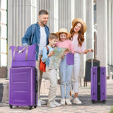 2 Piece Luggage Set with Bags Expanable Spinner Wheels ABS Lightweight Suitcase with TSA Lock N732P198744I