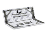 34" Blow Molding Foldable Square Table 60768102