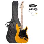 ZUN GST Stylish Electric Guitar Kit with Black Pickguard Orange 77730994