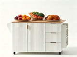 () 2-Door 3-Drawer Grille Food Cart Champagne Gold Thermoformed Door Panels 23624311