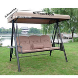 Garden swing chair top cover only,Replacement Canopy Top for GT Porch Swing Model GCS00229C W419P329179