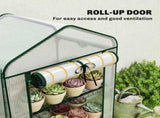 Garden Bed with Mini Greenhouse 80405371